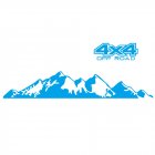 Car Sticker 4x4 Off Road Graphic Vinyl Decal For Ford Ranger Raptor Pickup Isuzu Dma Nissan Navara Toyota Hilux Auto <span style='color:#F7840C'>Accessories</span> blue