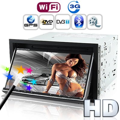 7 Inch Car 3G DVD Player - Road Emperor