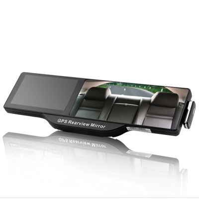 Bluetooth Rearview Mirror w/ GPS