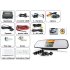 Car Rear View Mirror   Parking Sensor And Camera