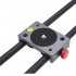Carbon Fiber Mini Slider Rail Desktop Bearing type Stabilizer Universal Tripod for Samrtphone Camera black