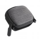 Carrying Case Mini Storage Bag EVA Protective Travel Case Semi-opened Connectable To Selfie Stick Tripod Camera Accessories dark grey