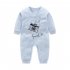 Cartoon Long Sleeve Cotton Jumpsuit for Kids Baby Boys Girls blue camera 66cm