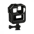 Case for Gopro Max Cage Protection Frame Mount Stand Housing Shell for Go Pro Max Panoramic Action Camera Accessories black