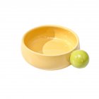Cat Ceramic Bowls Dishes For Food And Water, Fatigue Free Neck Protection Pet Drinking Eating Feeders, Dishwasher Safe, Pets Supplies Accessories Lime green 18.5cm