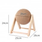 Cat Scratching Ball Toy Wear resistant Cats Scratcher Sisal Rope Furniture Protector Grinding Paws Toys Pet Supplies V shaped large