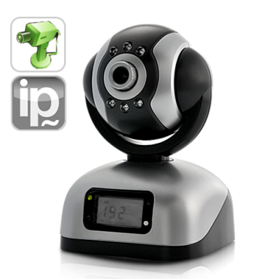 IP Camera with CF Card and LCD