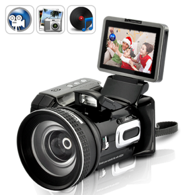 Digital Camcorder with Telescopic Zoom