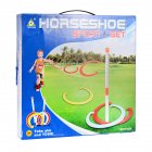 Children Horseshoe Play Set Toss Games Toys