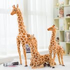 Children Plush Giraffe Doll Soft Stuffed Lifelike Animals Giraffes Home Office Decor For Kids Birthday Gift giraffe 60cm