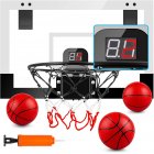 Children's Basketball  Toys Hanging Punch-free Automatic Scoring Basketball  Board Indoor  Toy as picture show