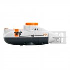 Children's Toy Remote Control Submarine Diving Fish Tank Toy Mini Rc Simulation Submarine White