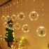 Christmas Led Curtain  Lights For Indoor Windows Doors Bedroom Decoration