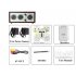 Clock Radio With Hidden Pinhole Color Camera Set