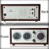 Clock Radio With Hidden Pinhole Color Camera Set