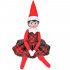 Cloth Elf Doll Costume Christmas Elf Clothes  without Doll  Clothes  1