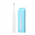 Compatible For Xiaomi Mijia T100 Sonic Electric Toothbrush IPX7 Waterproof Automatic Rechargeable Toothbrush White