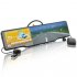 Complete Car Bluetooth Rearview Mirror Kit  Touchscreen  GPS  DVR  Wireless Camera  Media Player 