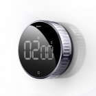 Countdown Timer Manual Digital Kitchen Countdown Alarm Clock Mechanical Cooking Timer Alarm black