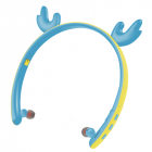 Creative LED Cartoon Luminous Elk Ear 5.0 Foldable In-ear Wireless Bluetooth Headset blue