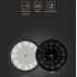 Creative Strong Magnet Clock 360 Degree Rotation Paste Type Universal Navigation Phone Holder black