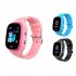 D05 Kids Smart Phone Watch Waterproof Locator Emergency Warning Voice Chatting Kids Watches Gift For Boys Girls pink