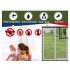 DIY Stealth Window Screen Insect Fly Bug Mosquito Mesh Screen Window Netting white