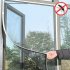 DIY Stealth Window Screen Insect Fly Bug Mosquito Mesh Screen Window Netting white