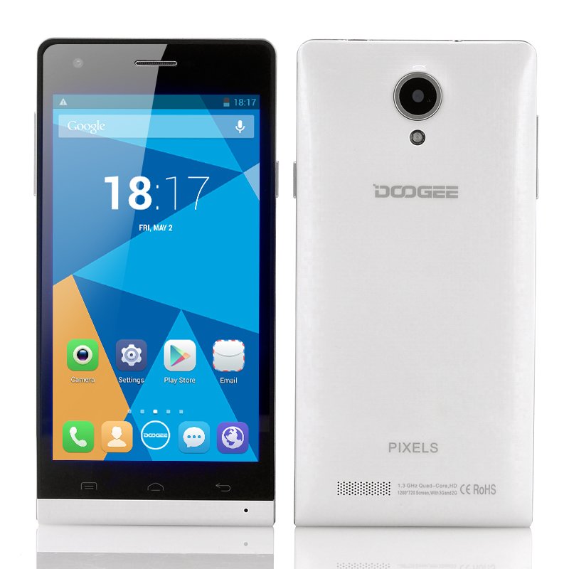 DOOGEE PIXELS DG350 Android 4.2 Phone (White)