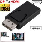 DP Male To HDMI Female Flat Adapter Converter