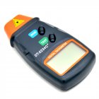 DT2234 C+ Digital Tachometer RPM Meter Non-Contact 2.5RPM-99999RPM LCD Display Speed Meter Tester  black