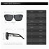 DUBERY Unisex Fashion UV400 Polarized Sunglasses   Outdoor Driving Sport Glasses Color 3