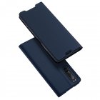 DUX DUCIS For Sony Xperia1 II/Xperia10 II Leather Mobile Phone Cover Magnetic Protective Case Bracket with Cards Slot Royal blue_Sony Xperia1 II