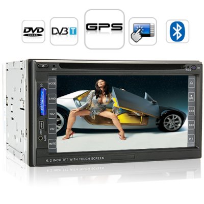 6.2 Inch Car DVD Player + DVB-T - Road King