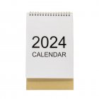 Desk Calendar 2024 Standing Flip Calendar Thick Paper Year Standing Desk Calendar 2024 For Home Office School