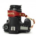 Digital Camera Strap Hand Wrist for Canon Nikon SLR DSLR Bracelet Belt Accessory red