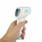 Digital Thermometer Body Infrared Thermometer for Adult Children Forehead Thermometer white
