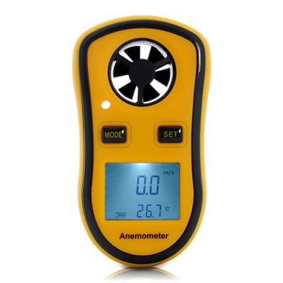 Digital Anemometer with Thermometer