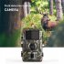 Dl001 Hunting Trail Camera 16mp Hd 1080p Wildlife Scouting Camera With 12m Night Vision Motion Sensor Ip66 Waterproof DL001 camera   32GB card