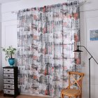 Door Window Tulle Curtain Drape Panel Sheer Scarf Valances Drapes In Living Room Home Decor 1.45 meters wide x 2 meters high