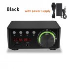 Douk Audio Mini TPA3116 Power Amplifier Bluetooth 5.0 Receiver Stereo Home Car Audio Amp USB U-disk Music Player black
