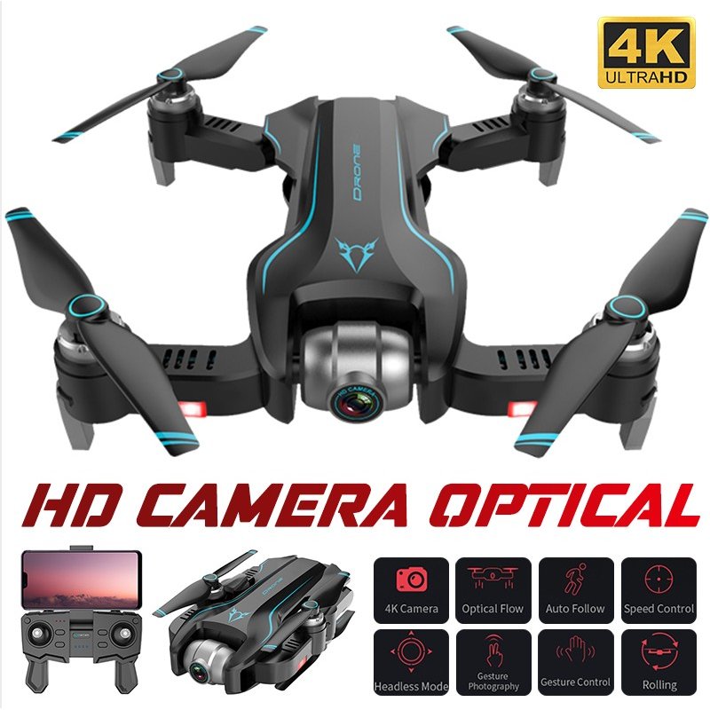 Drone Profissional 4K/1080P Quadrocopter with camera RC Helicopter Altitude Holding Headless Mode FPV toys for Adults Kids 1080P 1 battery