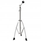 Drum Stand Snare Dumb Holder Cymbal Triangle-bracket Support All of Size Cymbal Silver
