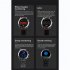 Dt70  Smartwatch for Men Ip68 Waterproof Smart Watch with Heart Rate Blood Pressure Monitor Black Silicone Strap