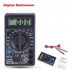 Dt830b Lcd Digital  Voltmeter Ammeter Ohmmeter Multimeter Volt Tester Meter Black