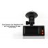 Dual Camera Car Blackbox DVR with 3 Inch Touchsreen featuring GPS Logger   3D G Sensor and high resolution video recording