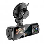 Dual Cameras Car Driving Recorder S1 Rotatable Lens Starlight Night Vision Dash Cam