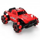E346 Four-wheel Drive Remote Control Off-road Vehicle Traverse Climbing Car Electric High-speed Stunt Drift Car Children Toys Red