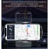 E6 Car Charger With Magnetic Suction Head Multi function Phone Stand Smart Wireless Fast Charging Car Charger Golden