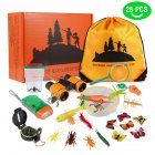 EU Twister CK 27pcs Outdoor Adventure Exploration Kit Great Kids Gift Set for Camping and Hiking
